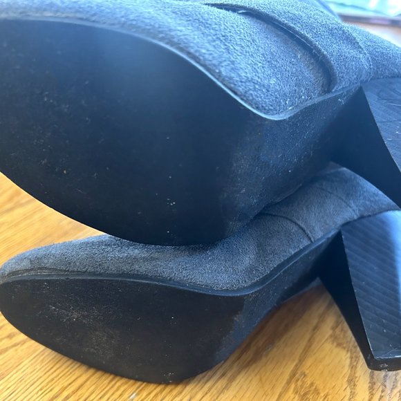 Suede Knee High Boots - Picture 6 of 7